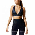 Alligator élevé Alligator Quick Dry Gym Bra Fashion Women Yoga Bra Top Cross Back Sport Bra